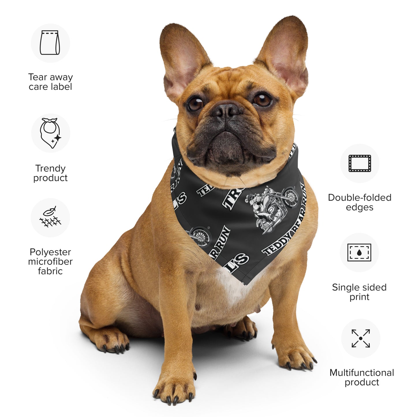Troll's Teddy Bear Run All-over print bandana