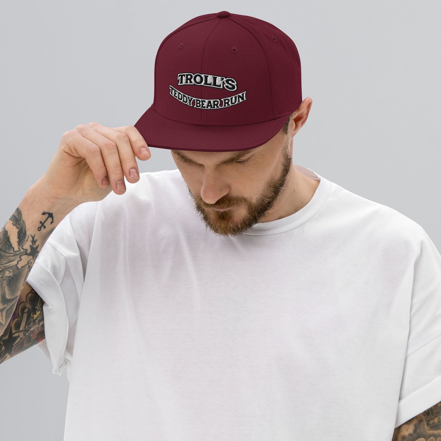 Troll's Teddy Bear Run OG Snapback Hat