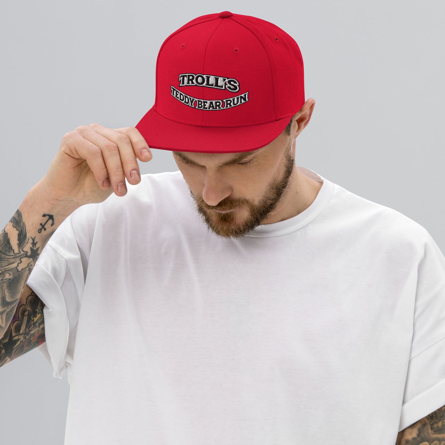 Troll's Teddy Bear Run OG Snapback Hat