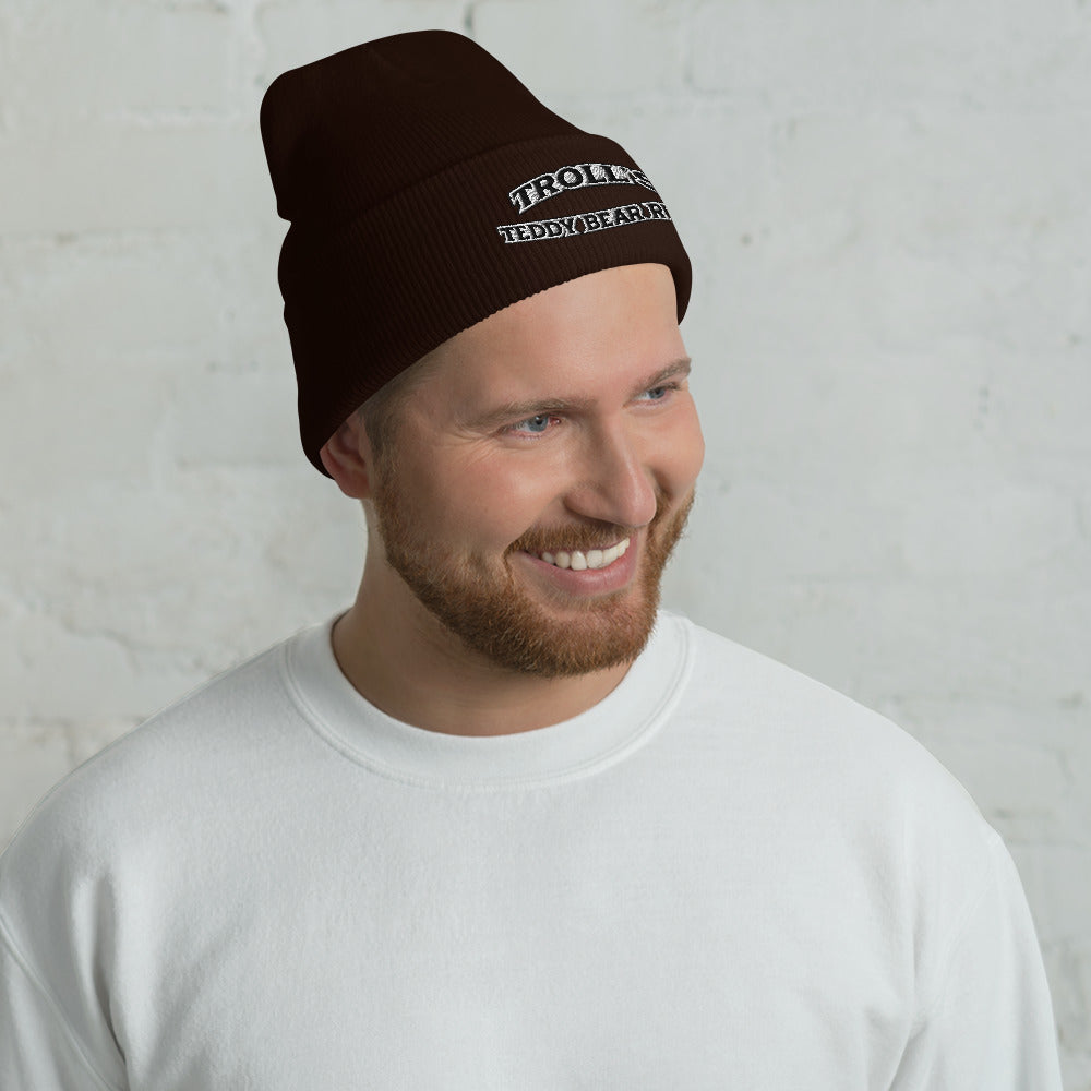 Trolls Teddy Bear Run OG Cuffed Beanie