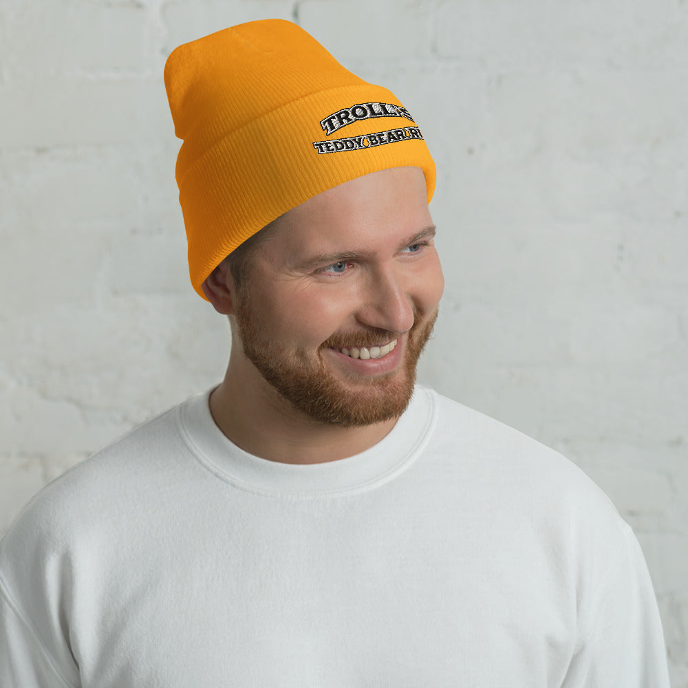 Trolls Teddy Bear Run OG Cuffed Beanie