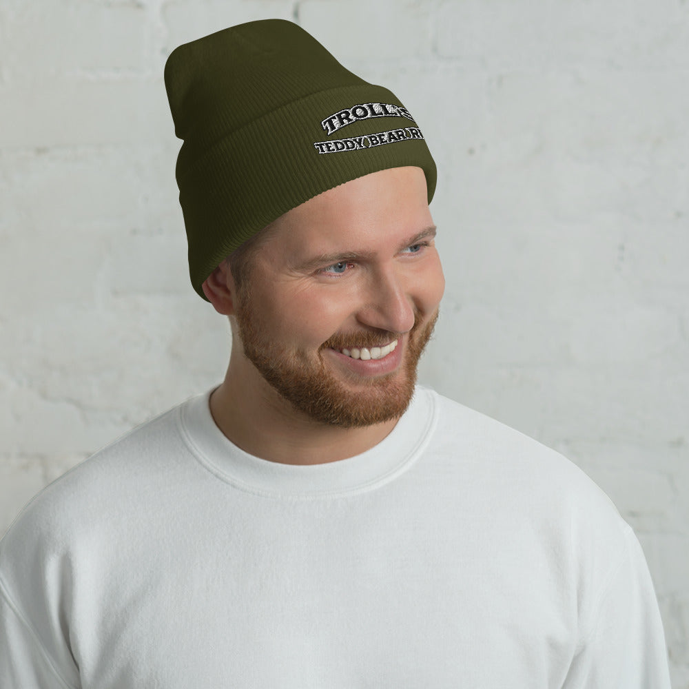 Trolls Teddy Bear Run OG Cuffed Beanie