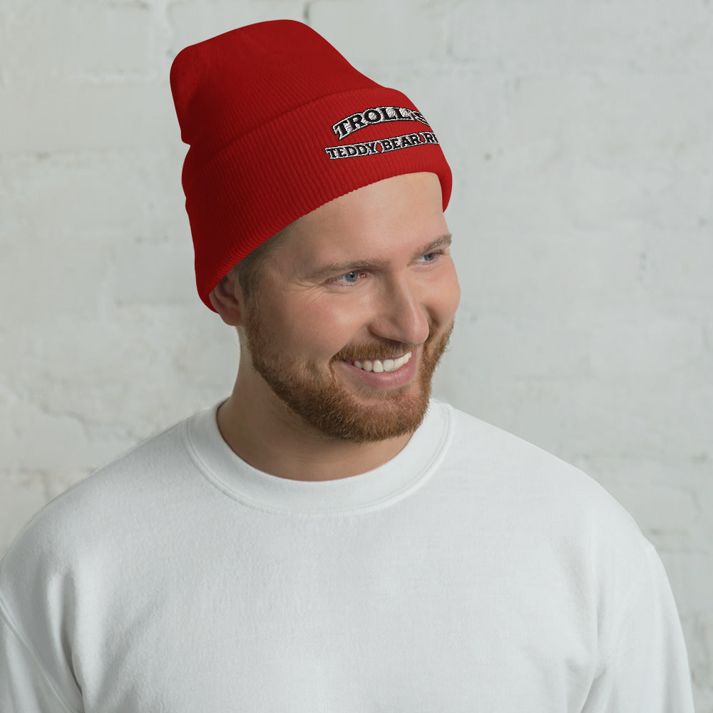 Trolls Teddy Bear Run OG Cuffed Beanie