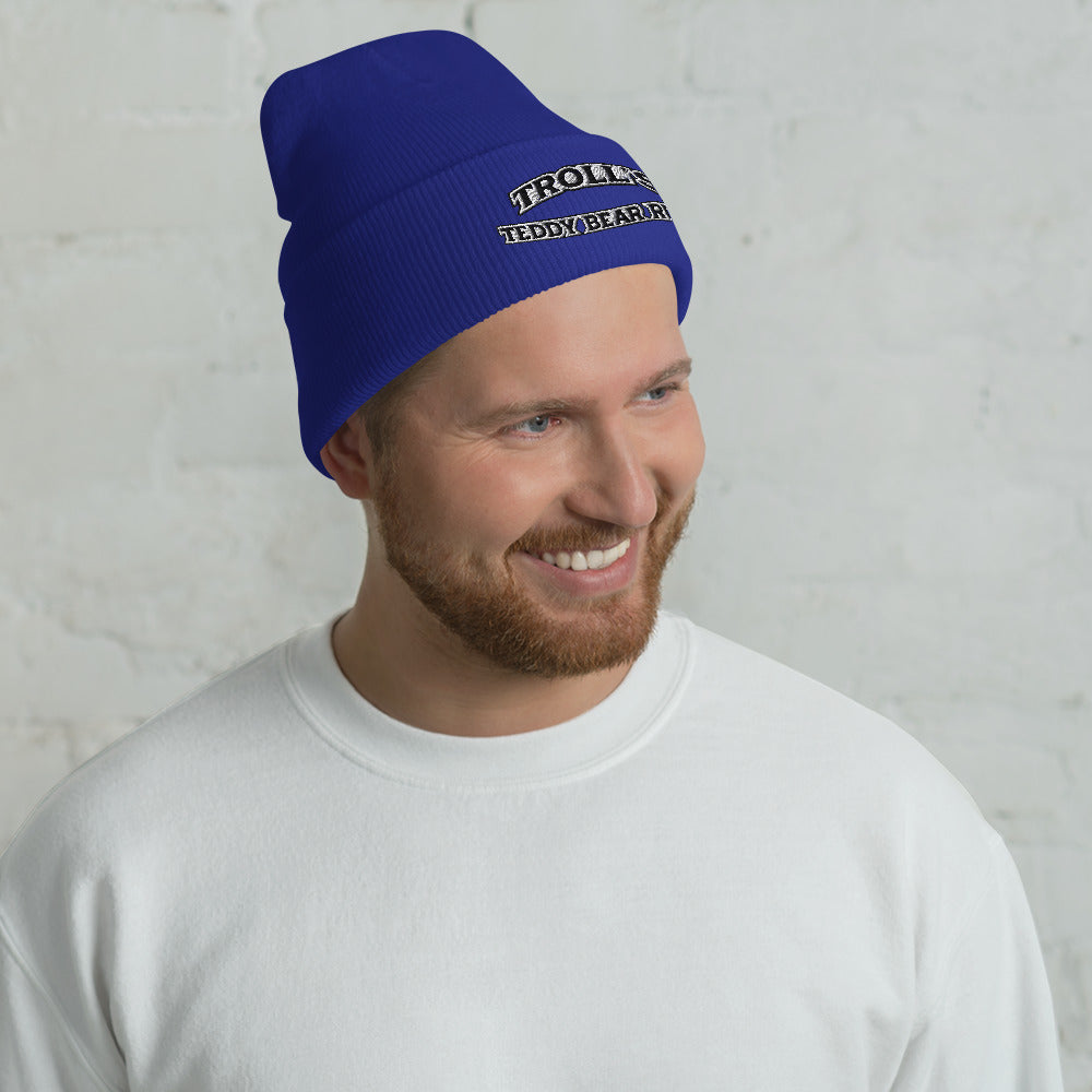 Trolls Teddy Bear Run OG Cuffed Beanie