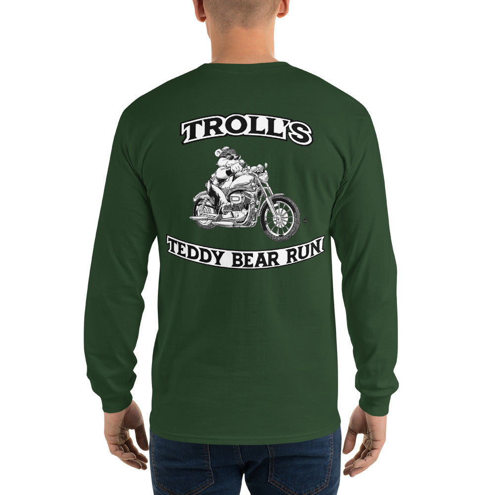 Troll's Teddy Bear Run OG Men’s Long Sleeve Shirt