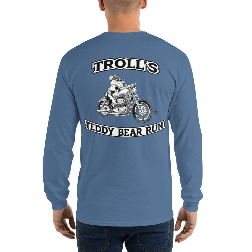 Troll's Teddy Bear Run OG Men’s Long Sleeve Shirt