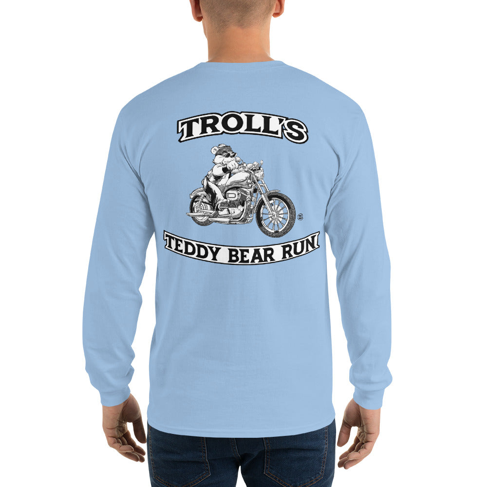 Troll's Teddy Bear Run OG Men’s Long Sleeve Shirt