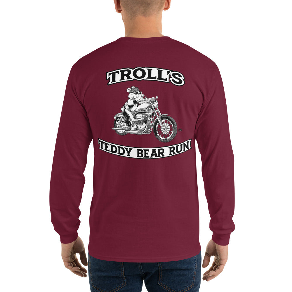 Troll's Teddy Bear Run OG Men’s Long Sleeve Shirt