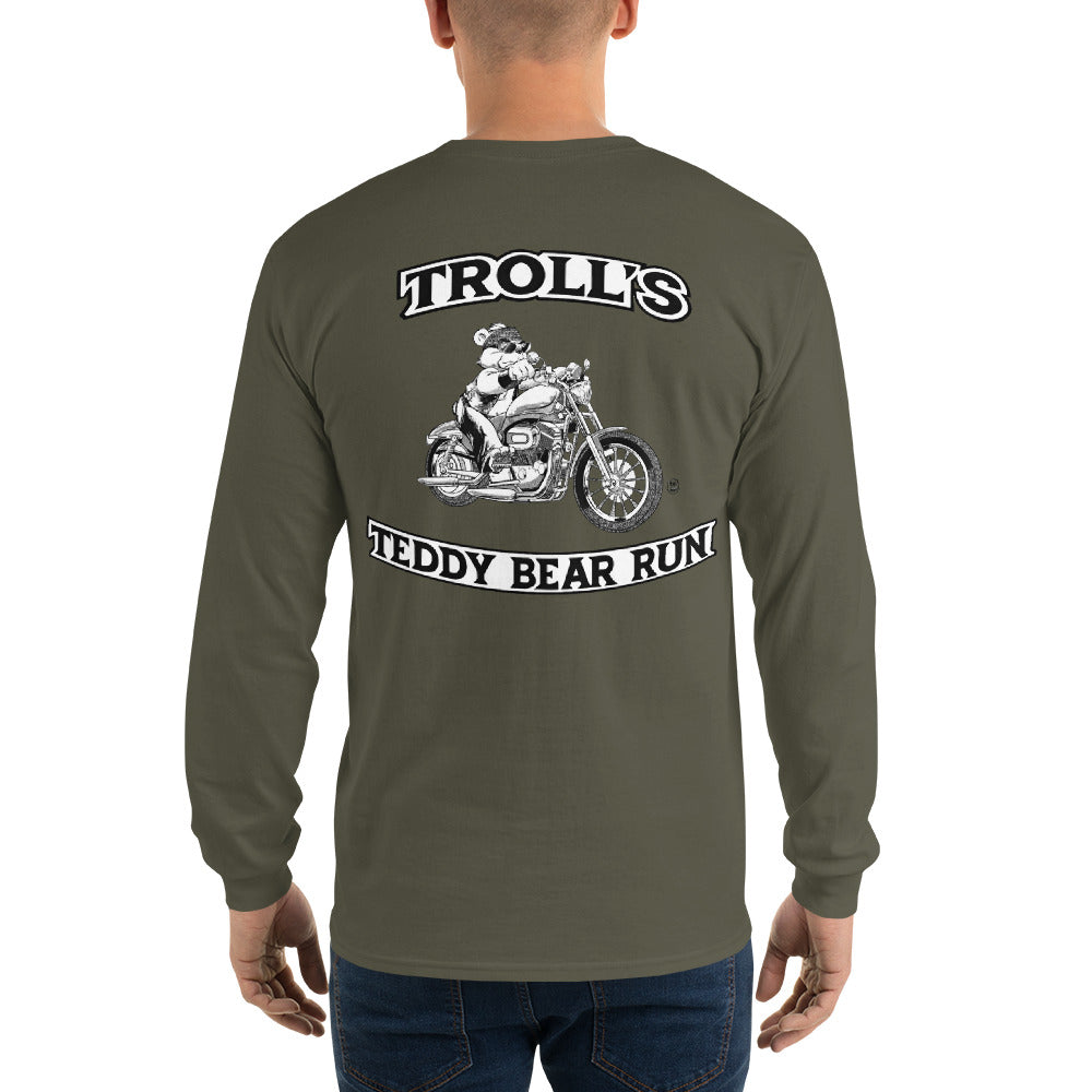 Troll's Teddy Bear Run OG Men’s Long Sleeve Shirt