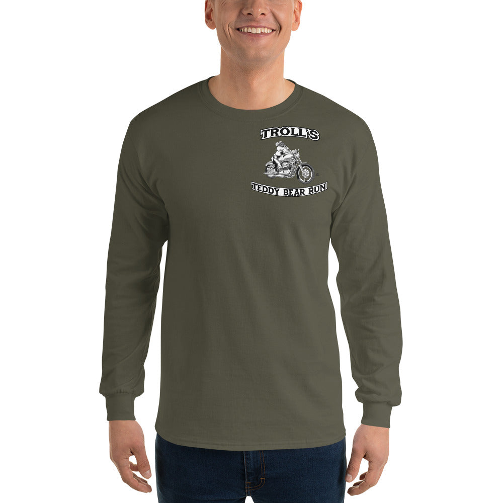 Troll's Teddy Bear Run OG Men’s Long Sleeve Shirt
