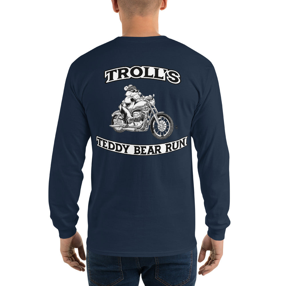 Troll's Teddy Bear Run OG Men’s Long Sleeve Shirt
