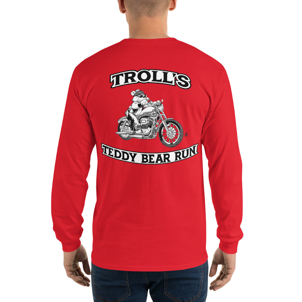 Troll's Teddy Bear Run OG Men’s Long Sleeve Shirt