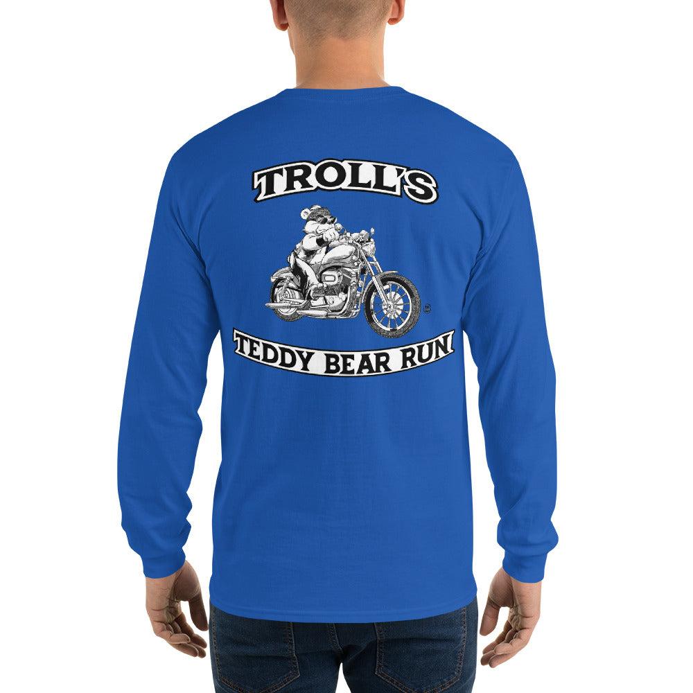 Troll's Teddy Bear Run OG Men’s Long Sleeve Shirt