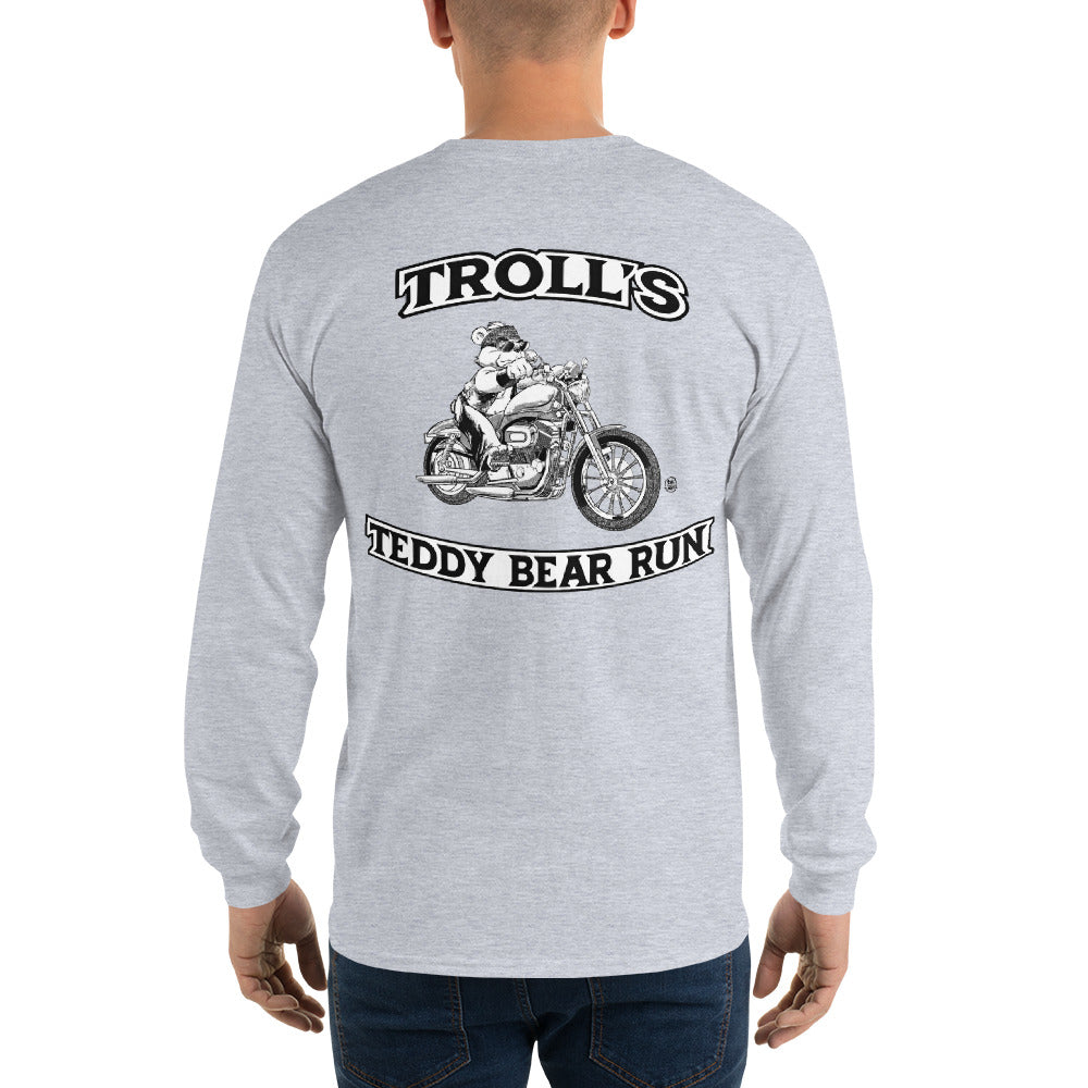 Troll's Teddy Bear Run OG Men’s Long Sleeve Shirt