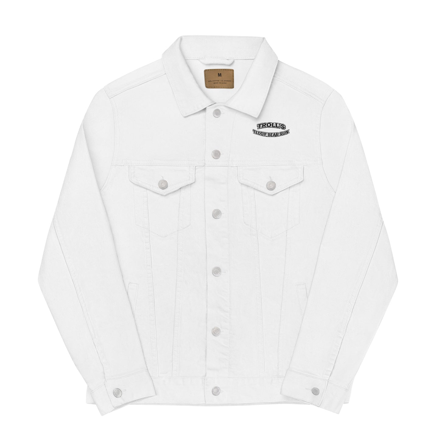 Troll's Teddy Bear Run OG Unisex denim jacket