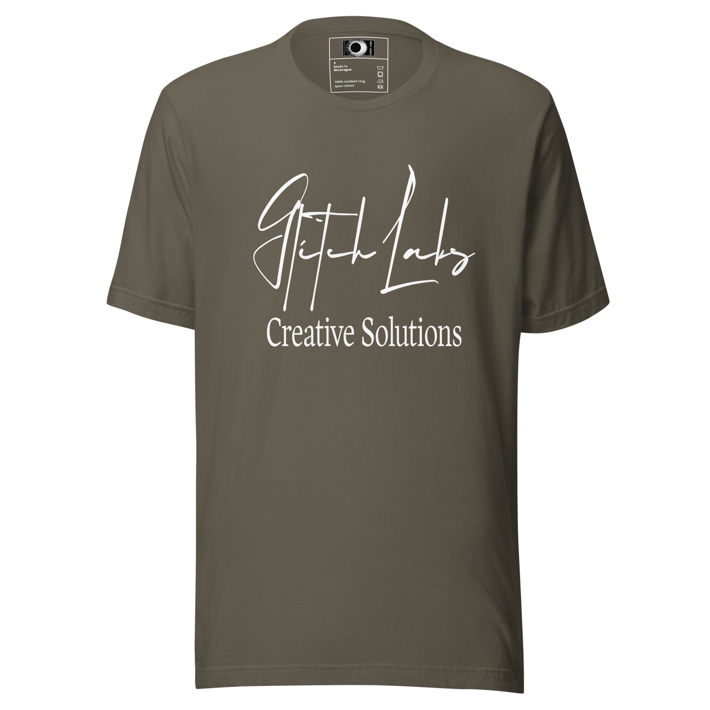 Glitch Labs Creative Solutions White Logo