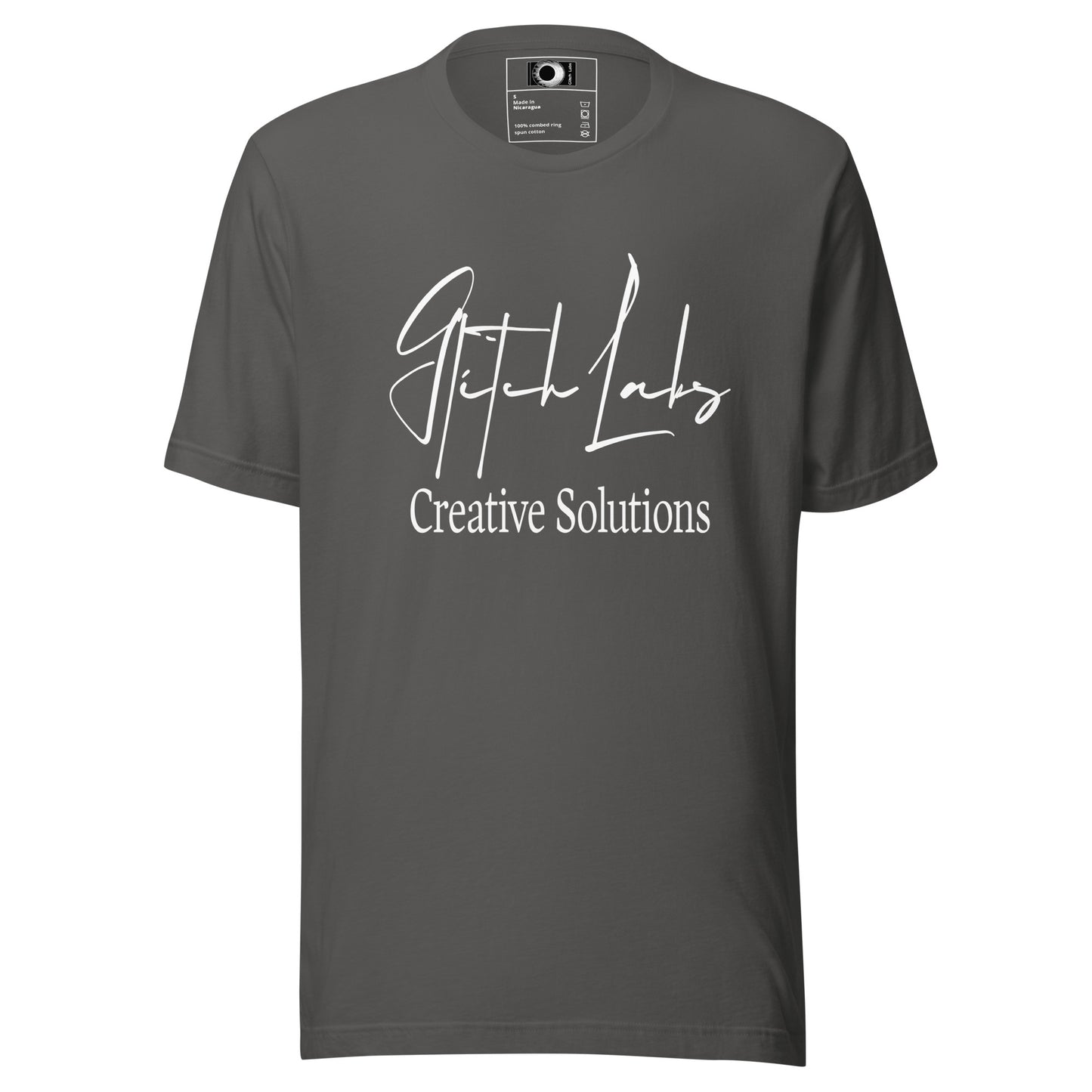 Glitch Labs Creative Solutions White Logo