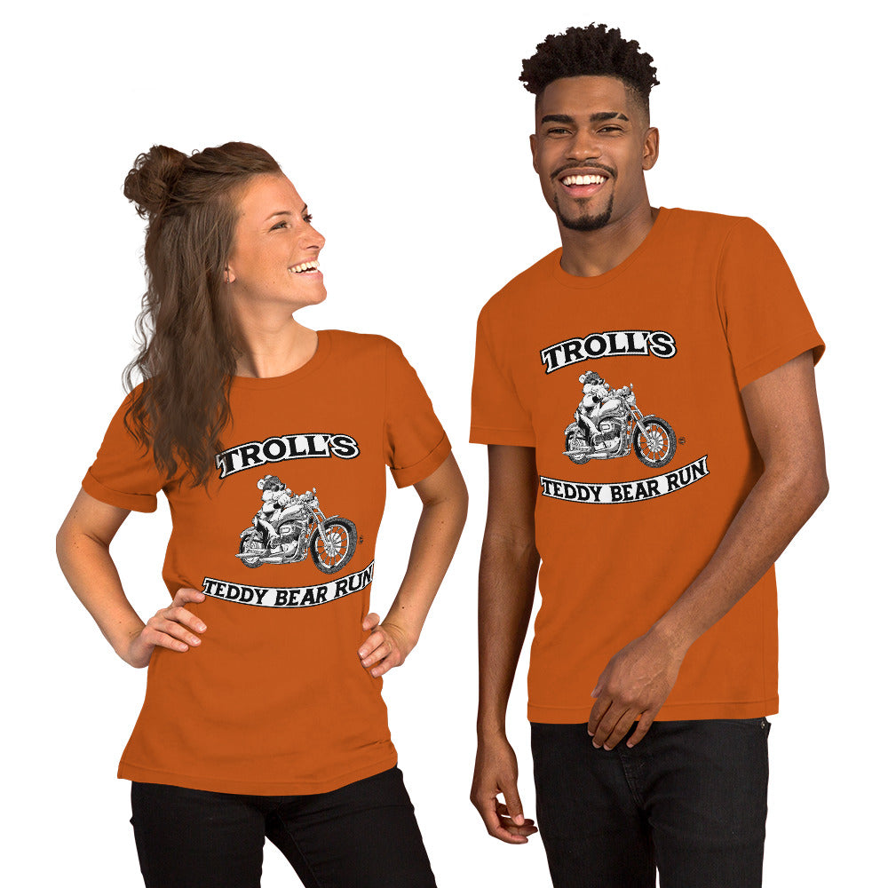 Troll's Teddy Bear Run OG Unisex t-shirt