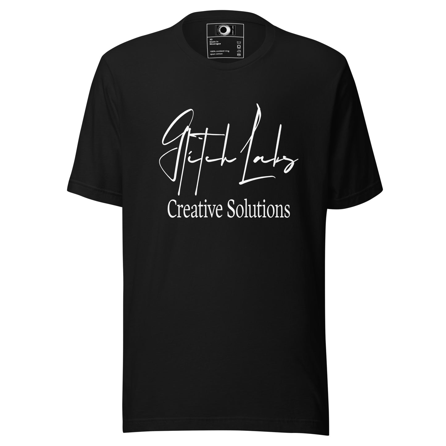 Glitch Labs Creative Solutions White Logo