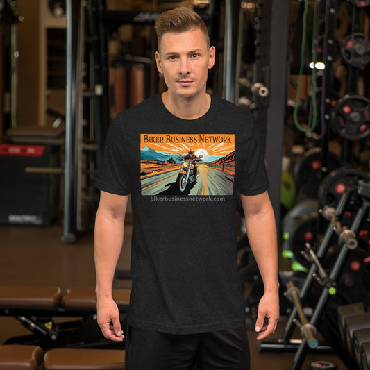 Biker Business Network Unisex t-shirt