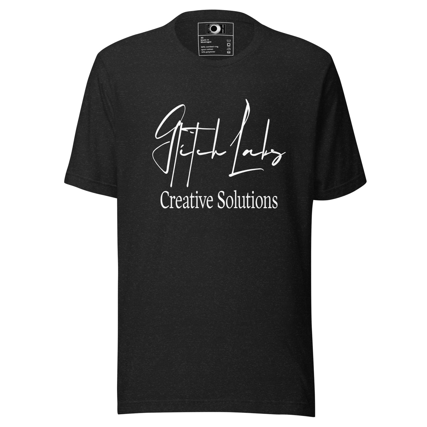 Glitch Labs Creative Solutions White Logo