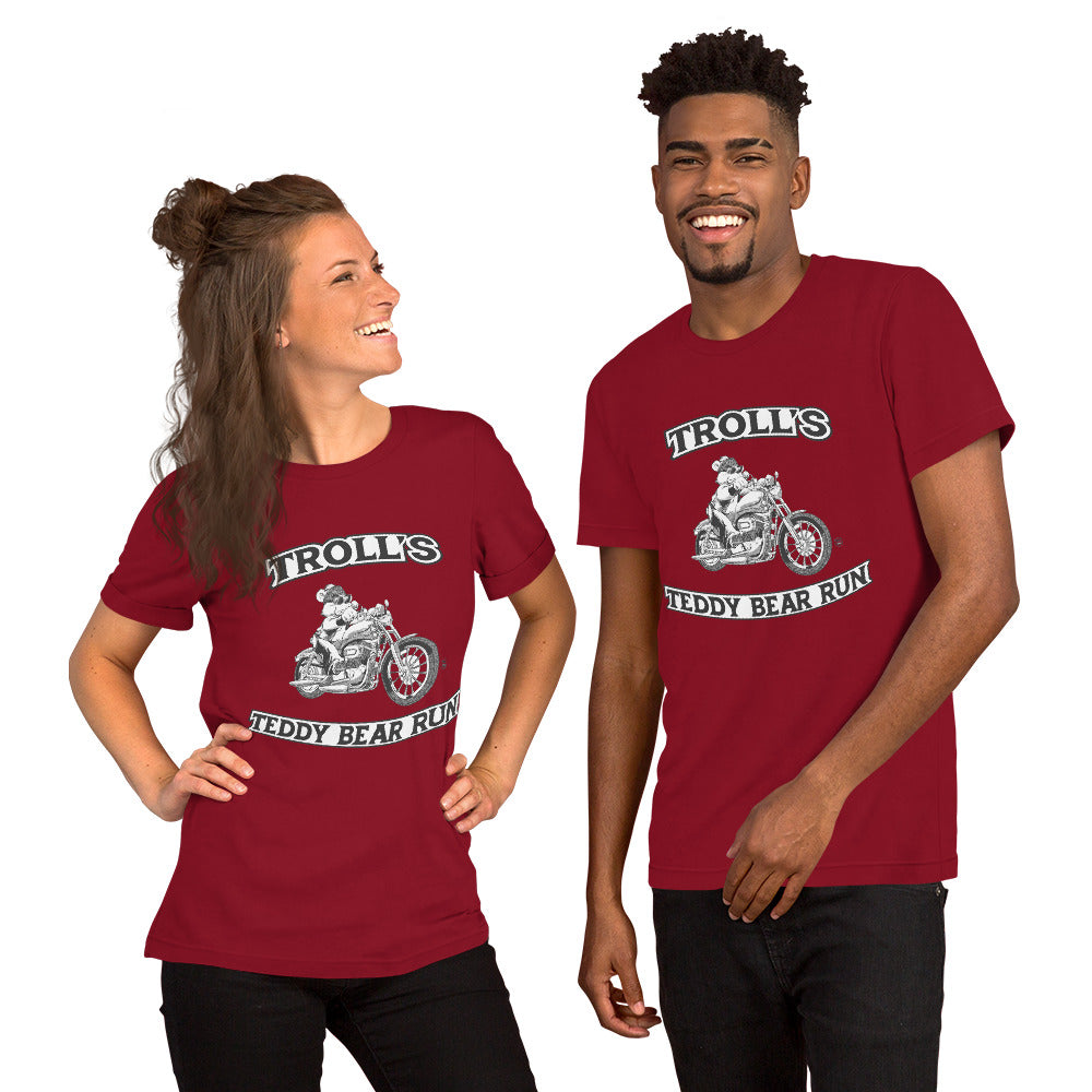 Troll's Teddy Bear Run OG Unisex t-shirt