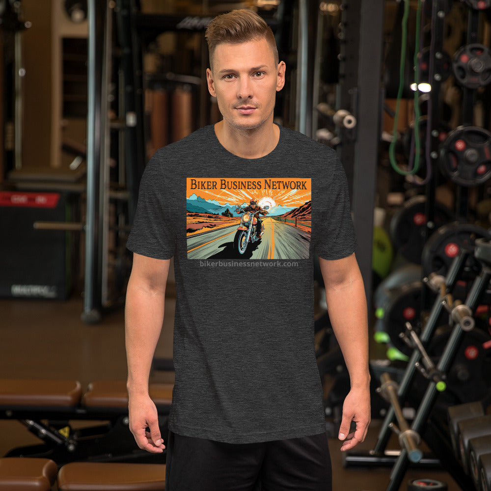 Biker Business Network Unisex t-shirt