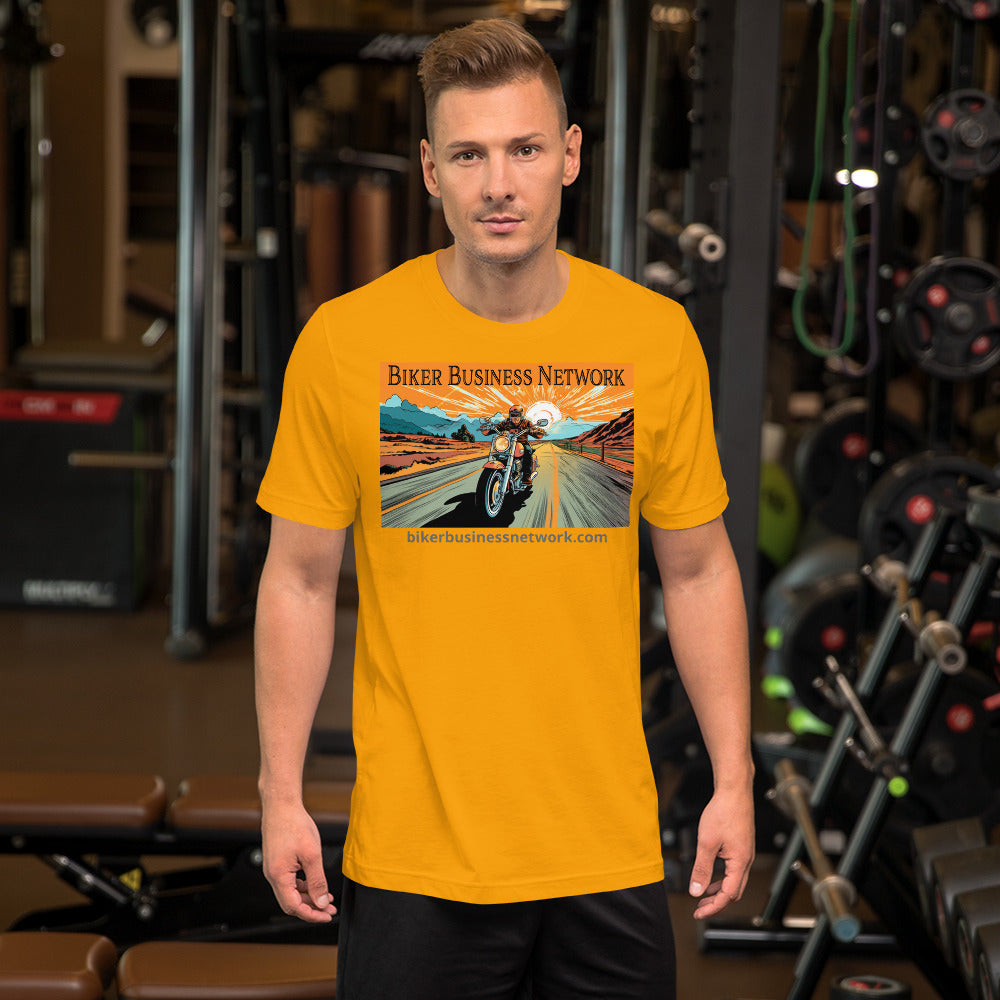 Biker Business Network Unisex t-shirt