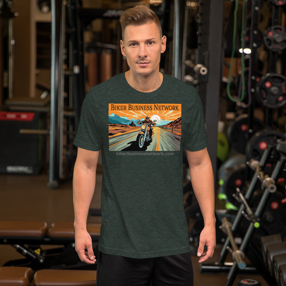 Biker Business Network Unisex t-shirt