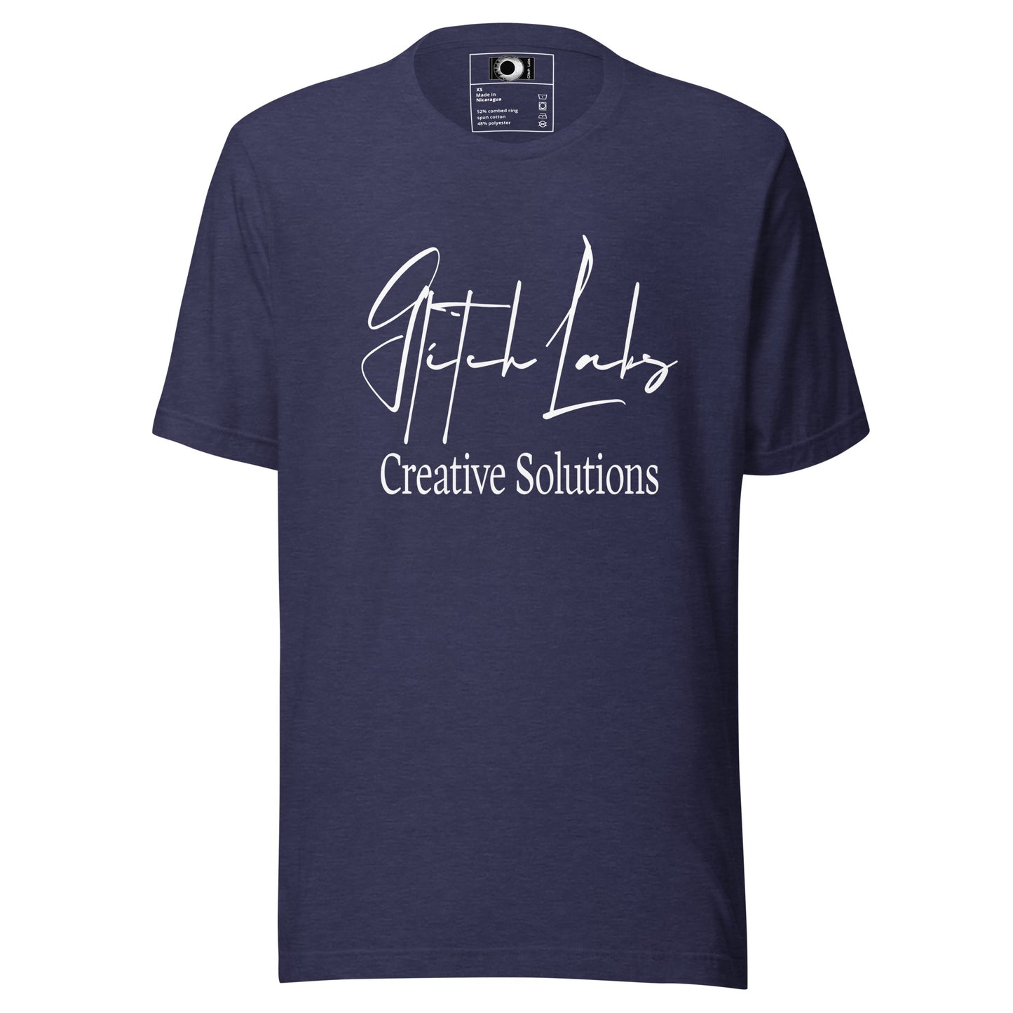 Glitch Labs Creative Solutions White Logo