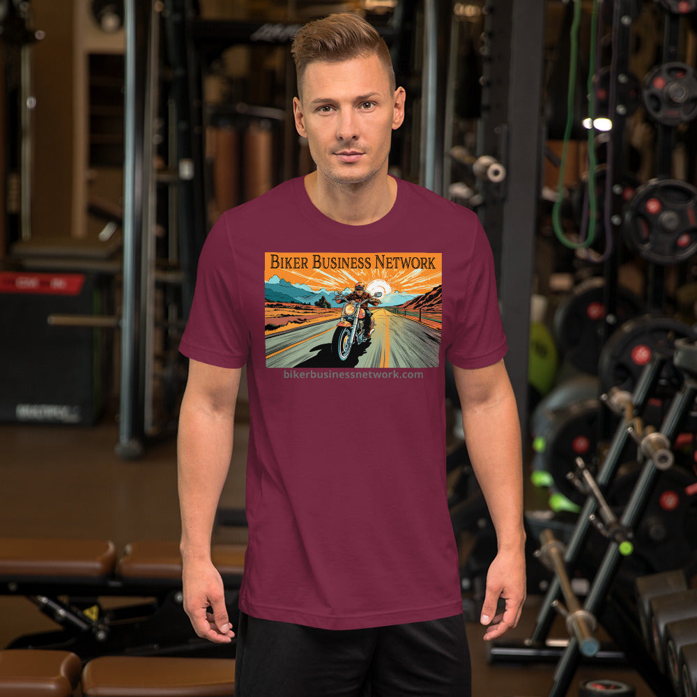 Biker Business Network Unisex t-shirt