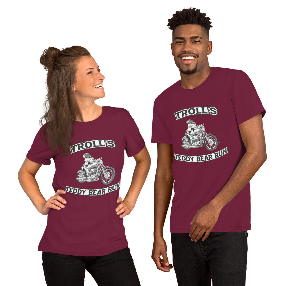 Troll's Teddy Bear Run OG Unisex t-shirt