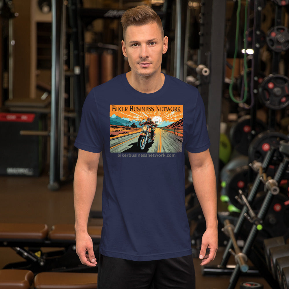 Biker Business Network Unisex t-shirt