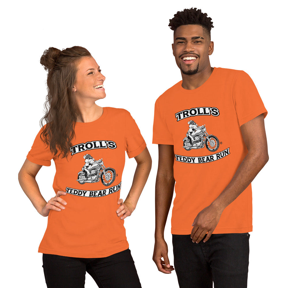Troll's Teddy Bear Run OG Unisex t-shirt