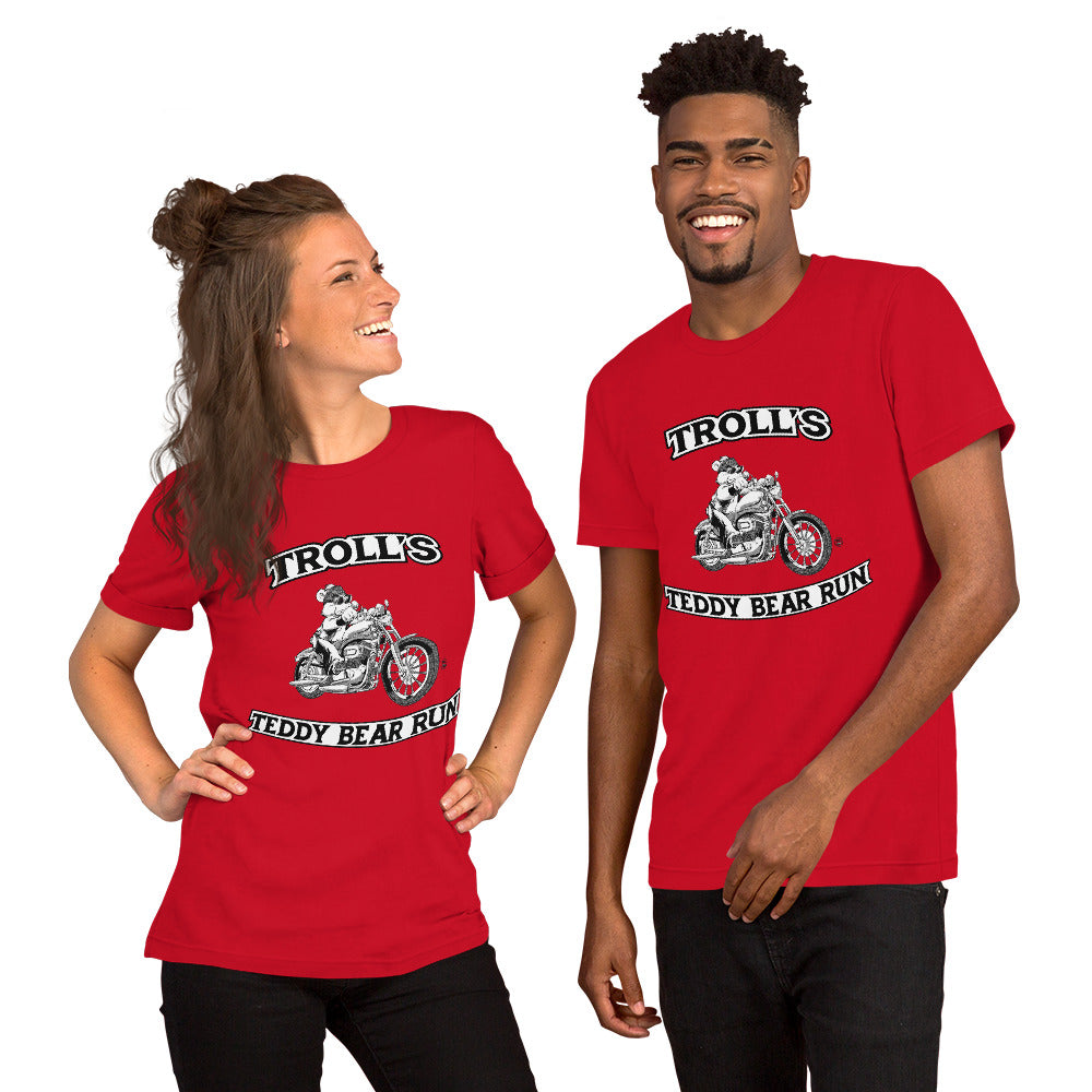 Troll's Teddy Bear Run OG Unisex t-shirt