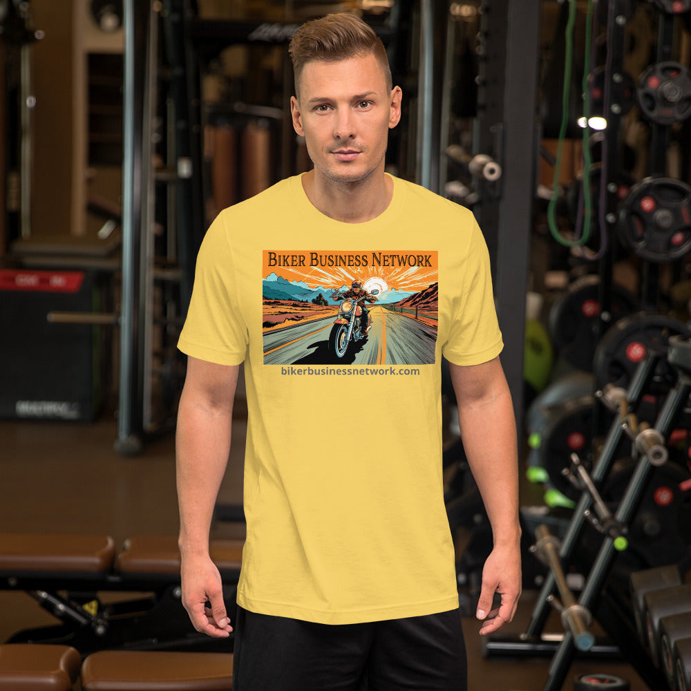 Biker Business Network Unisex t-shirt