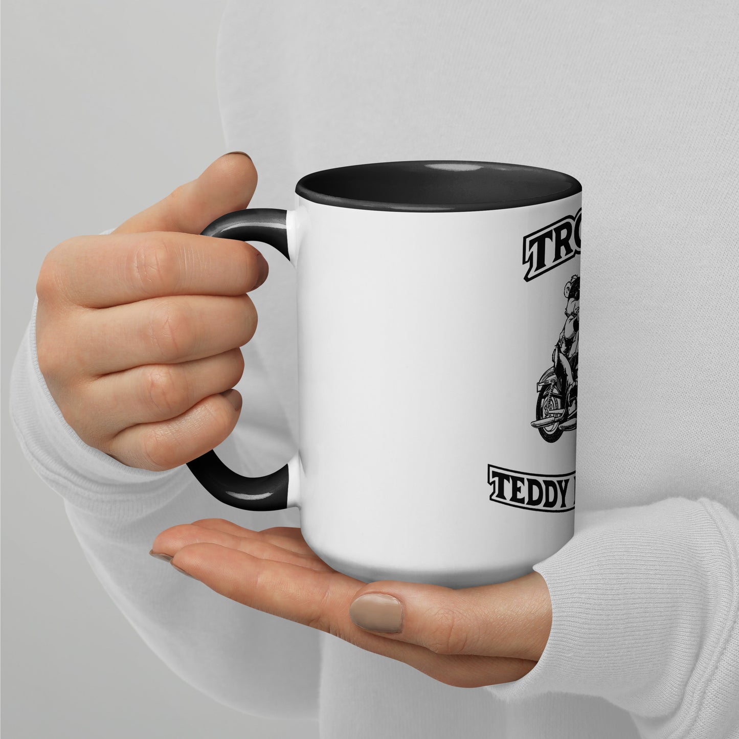 Troll's Teddy Bear Run OG Mug with Color Inside