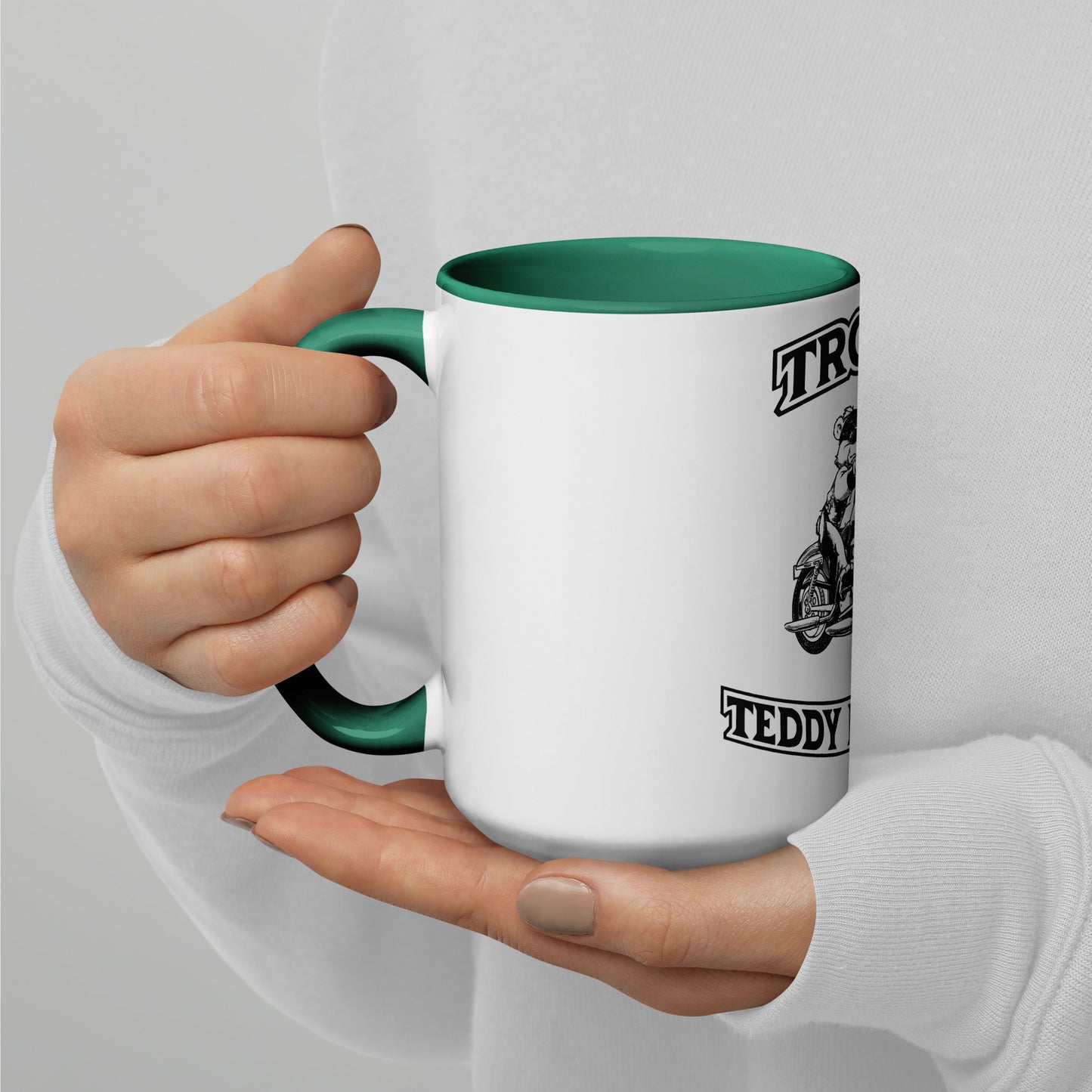 Troll's Teddy Bear Run OG Mug with Color Inside