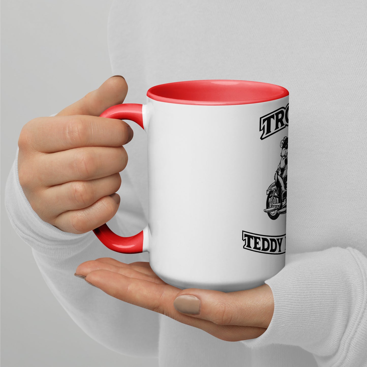 Troll's Teddy Bear Run OG Mug with Color Inside