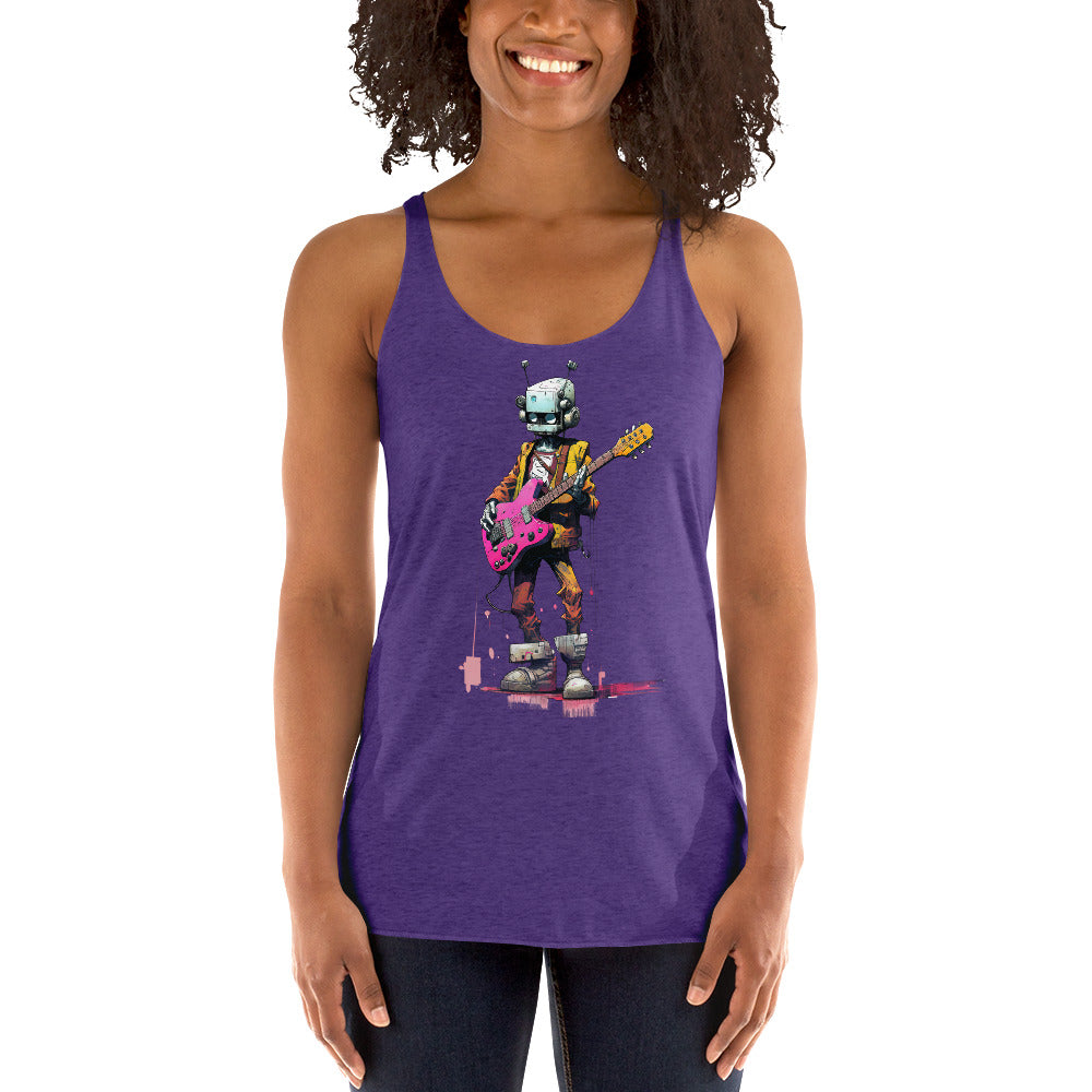 Guitar Hero #1 Women's Racerback Tank