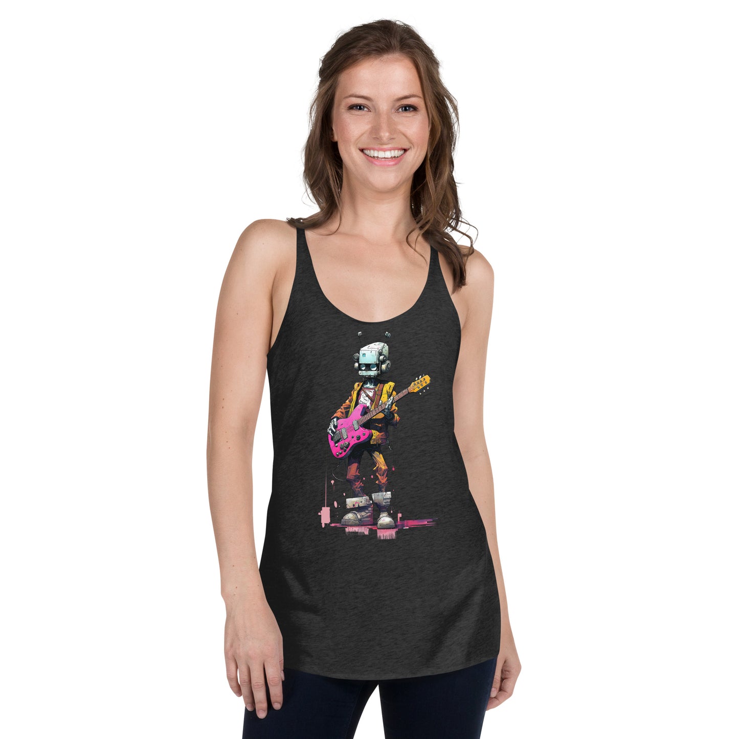 Guitar Hero #1 Women's Racerback Tank