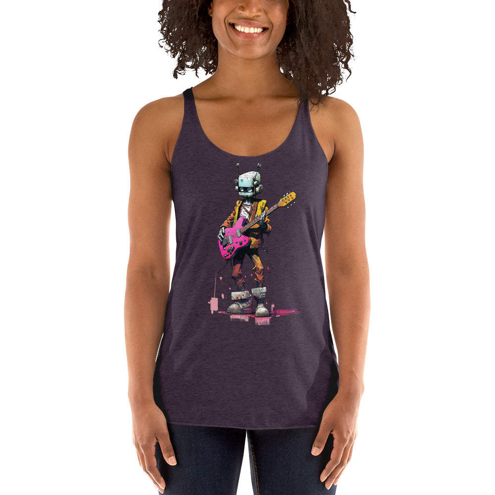 Guitar Hero #1 Women's Racerback Tank