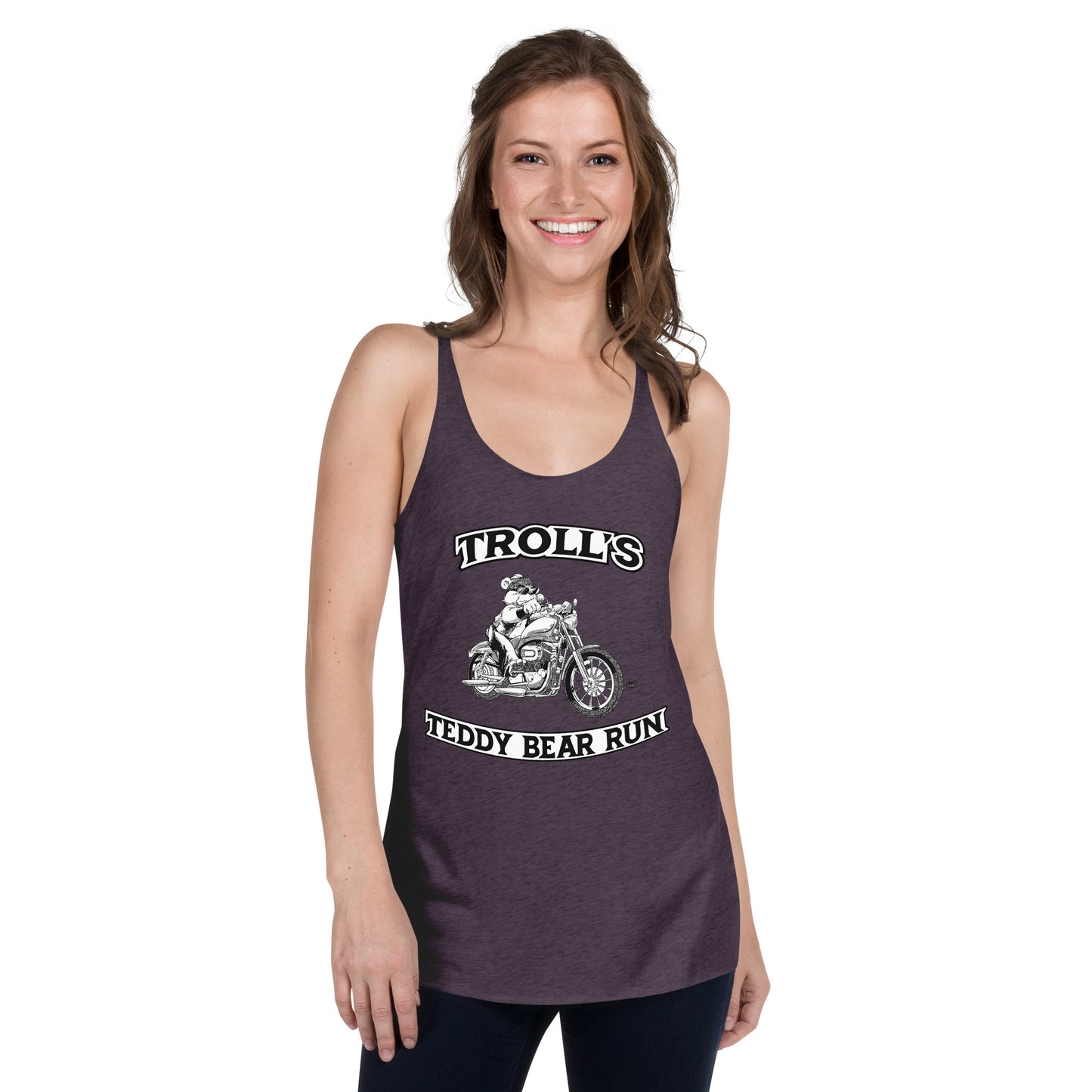 Troll's Teddy Bear Tun OG Women's Racerback Tank