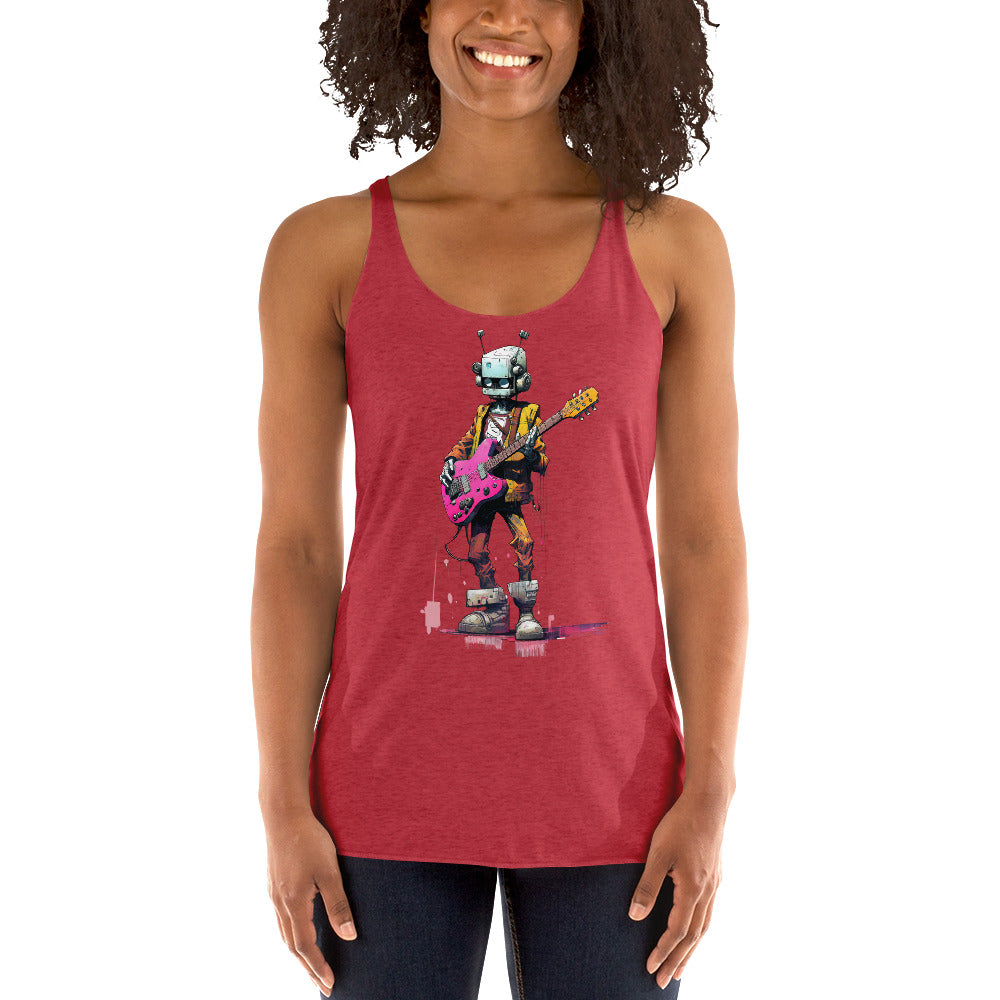 Guitar Hero #1 Women's Racerback Tank