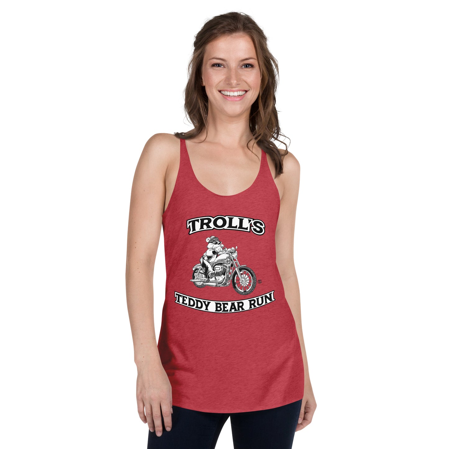 Troll's Teddy Bear Tun OG Women's Racerback Tank