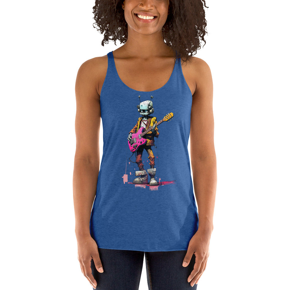Guitar Hero #1 Women's Racerback Tank