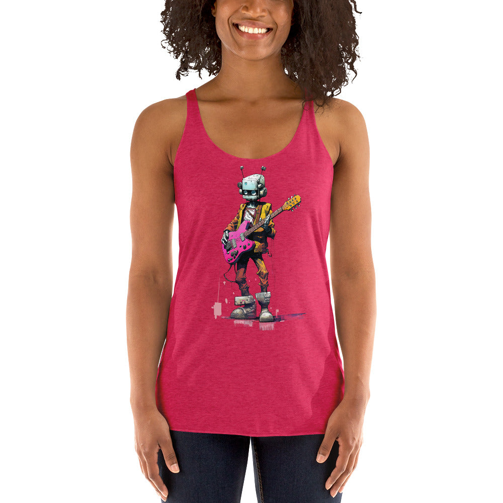 Guitar Hero #1 Women's Racerback Tank