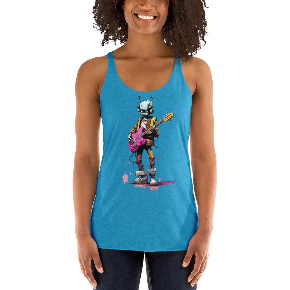 Guitar Hero #1 Women's Racerback Tank