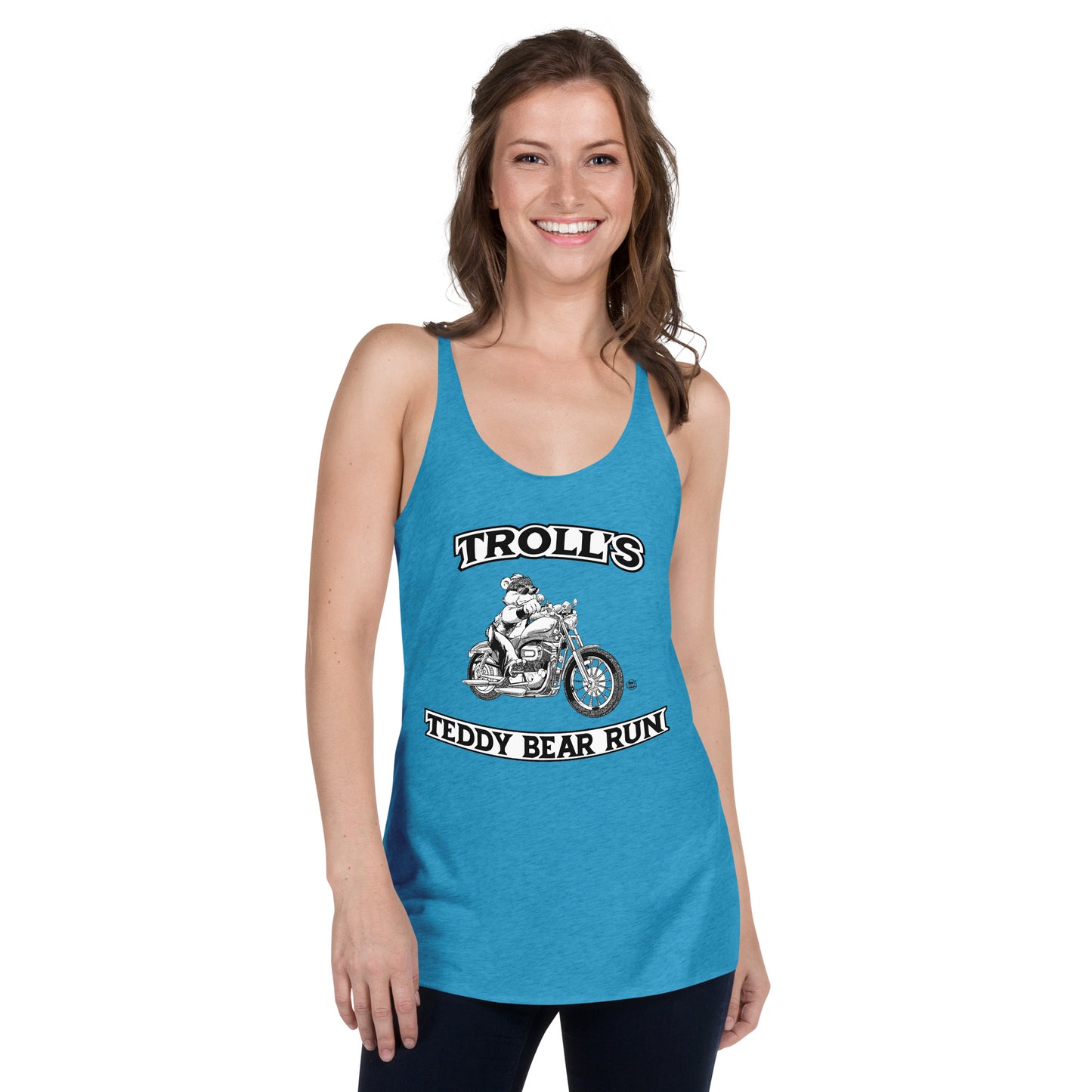 Troll's Teddy Bear Tun OG Women's Racerback Tank