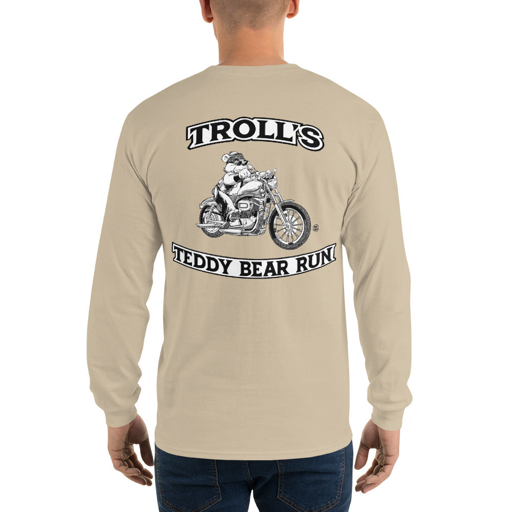 Troll's Teddy Bear Run OG Men’s Long Sleeve Shirt